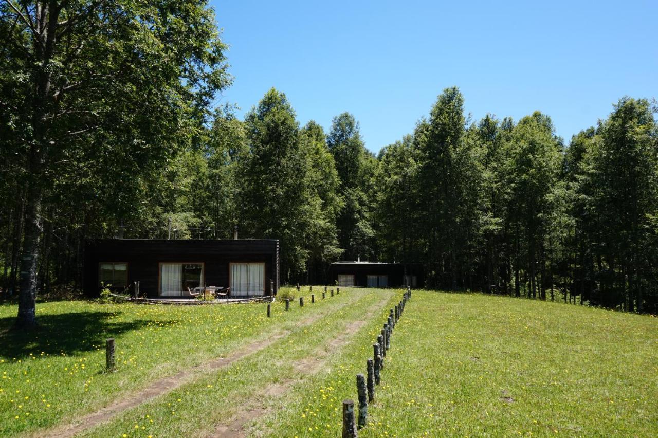 Cabanas Am Berg Пукон Экстерьер фото