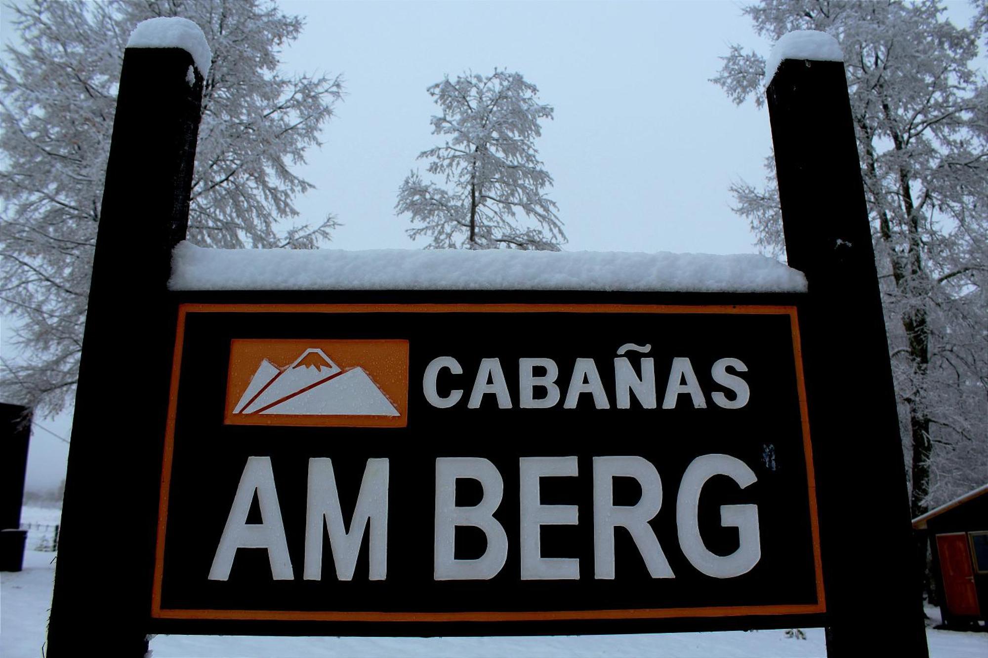 Cabanas Am Berg Пукон Экстерьер фото