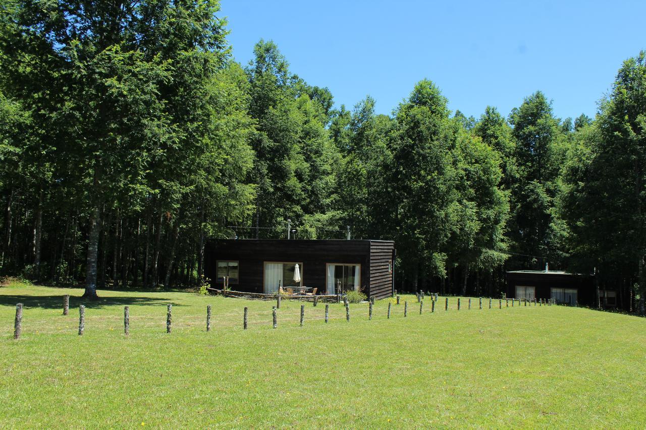 Cabanas Am Berg Пукон Экстерьер фото